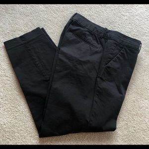J. Crew Black Cropped Pants